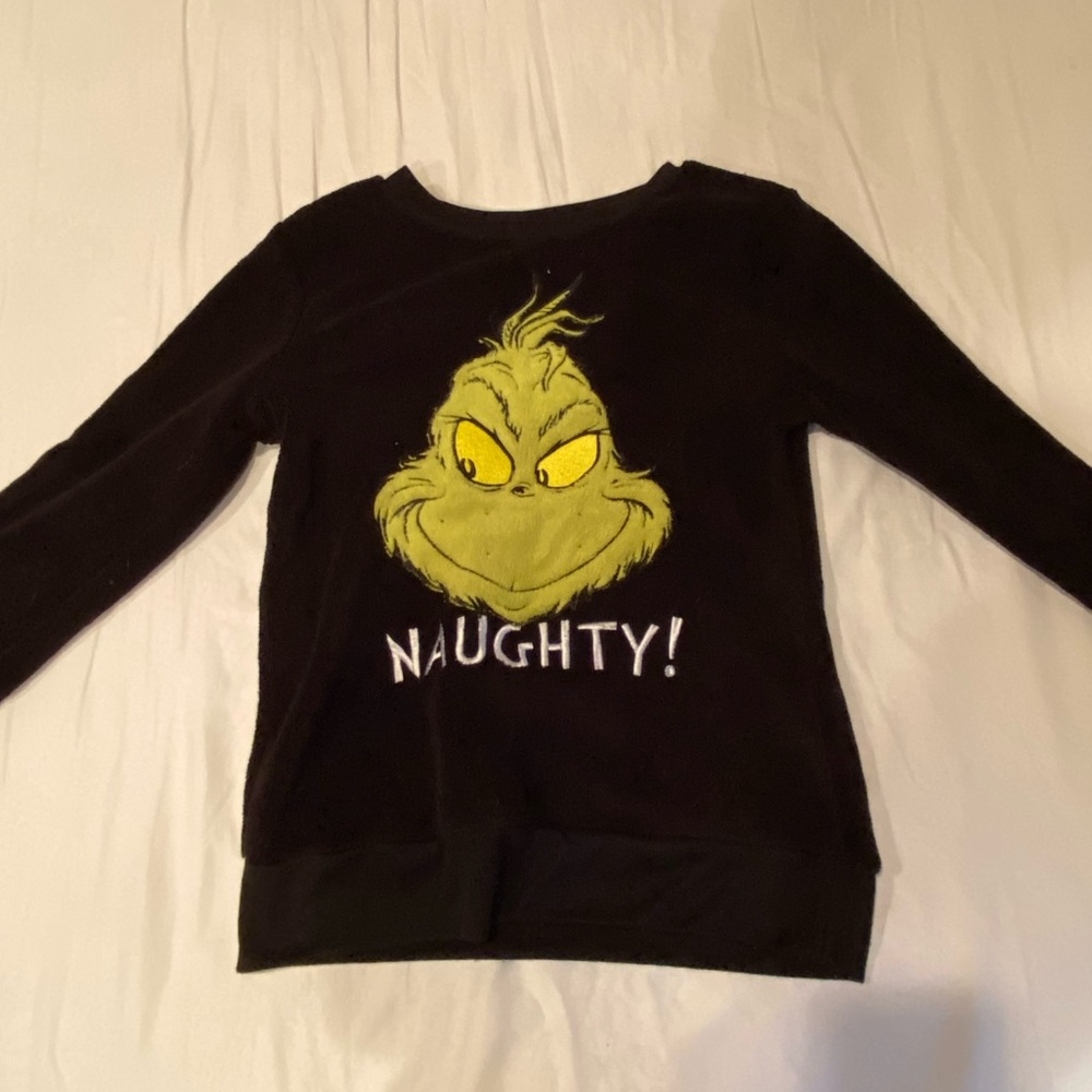 Fleece GRINCH sweater